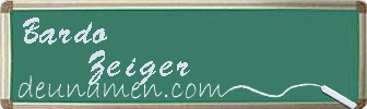 Bardo Zeiger Visitenkarte